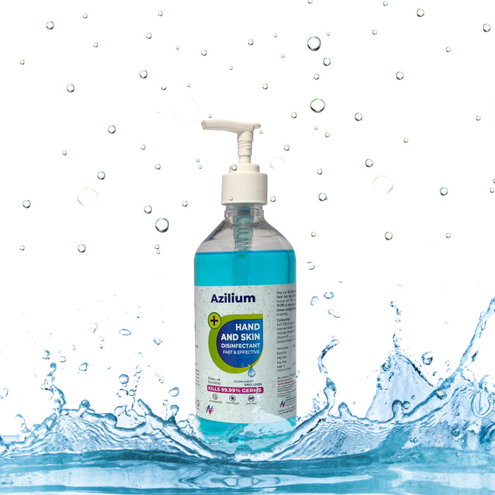 Azilium Hand and Skin Disinfectant Sanitizer Pump