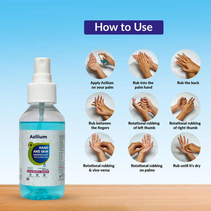 Azilium Liquid Spray Hand Sanitizer - 500 ml