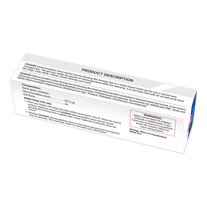 Aziqine Animal Wound and Dressing Film Forming Gel