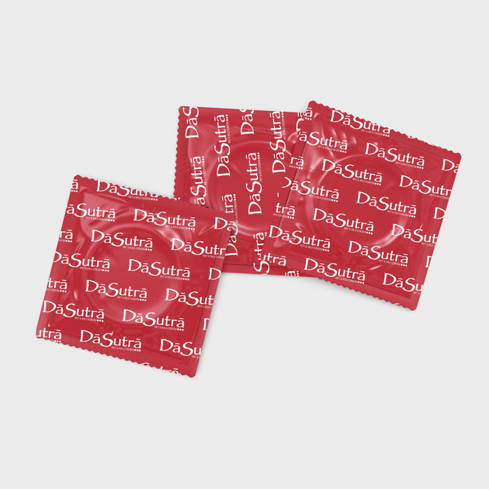 Dasutra Wet and Wild Condoms in 3 Flavors