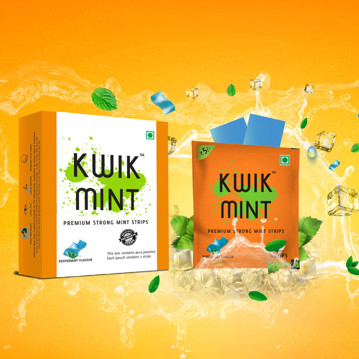 Kwik Mint Mouth Freshener Strips