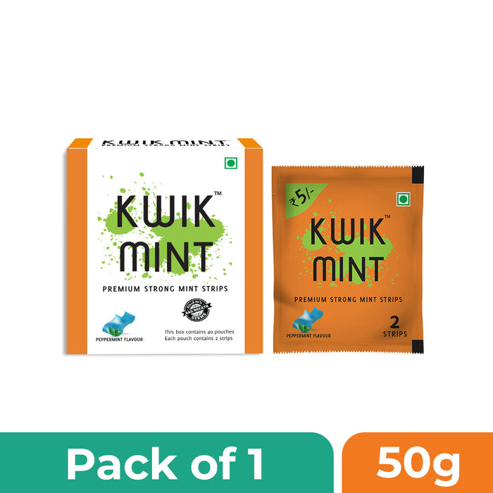 Kwik Mint Mouth Freshener Strips
