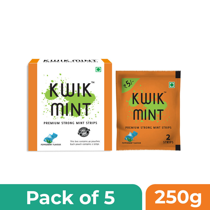 Kwik Mint Mouth Freshener Strips