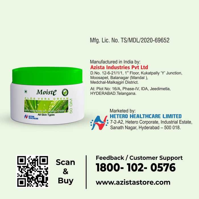 Moiste Aloe Vera Moisturizing Cream