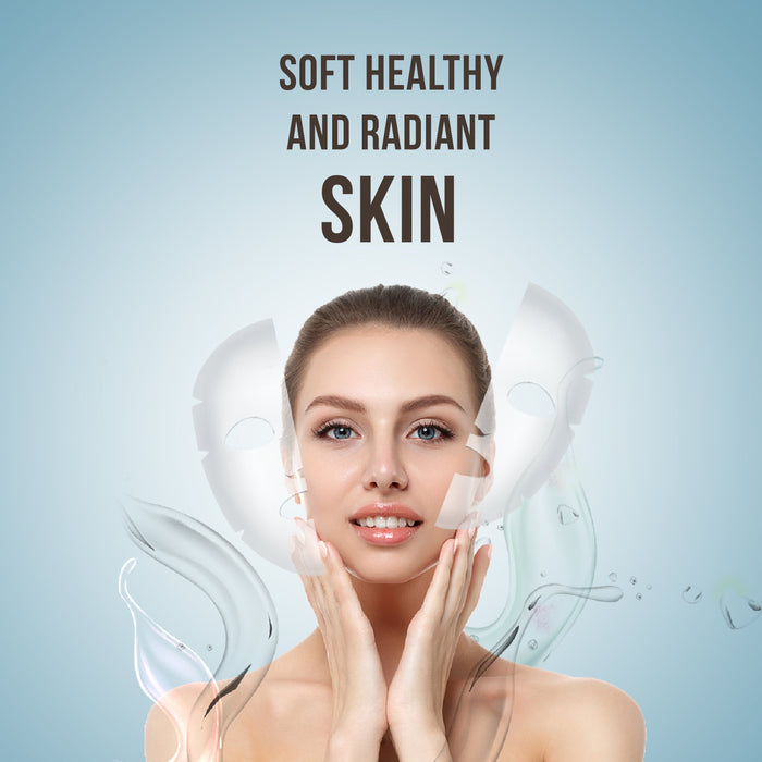 Sparkel Combo Pack - (Hydrating & Skin Lightening - Anti Oxidant Youth - Anti-Aging Glow ) Face Sheet Masks.
