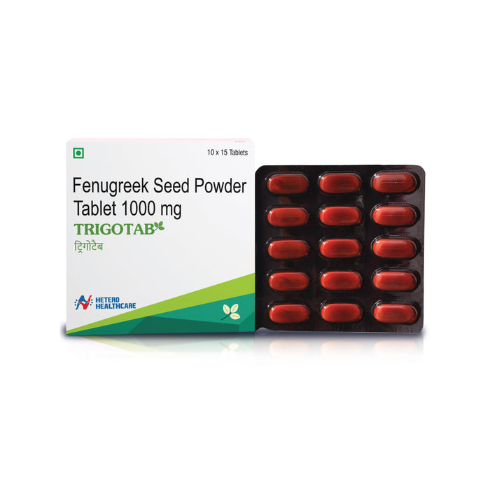 Trigotab Fenugreek Seed Extract Powder Tablets for Diabetes